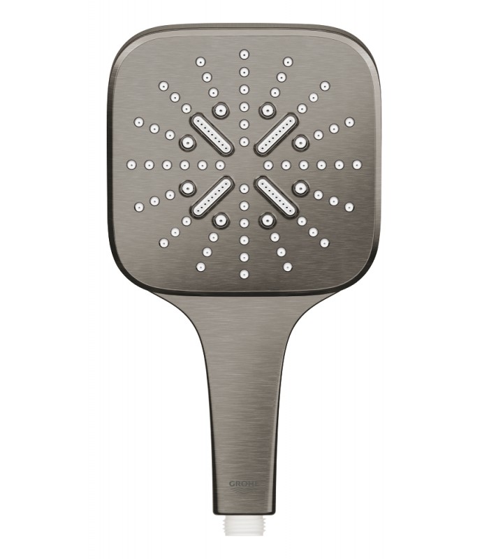 Compra online Grohe Rainshower SmartActive 130 Cube Teleducha 3 chorros Brushed hard graphite (Grafito cepillado) (26582AL0) en oferta al mejor precio