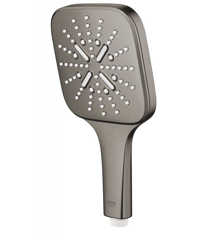 Compra online Grohe Rainshower SmartActive 130 Cube Teleducha 3 chorros Brushed hard graphite (Grafito cepillado) (26582AL0) en oferta al mejor precio