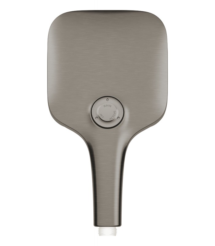 Compra online Grohe Rainshower SmartActive 130 Cube Chuveiro de mão 3 jatos Grafite duro escovado (26582AL0) en oferta al mejor precio