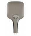 Grohe Rainshower SmartActive 130 Cube Teleducha 3 chorros Brushed hard graphite (Grafito cepillado) (26582AL0)