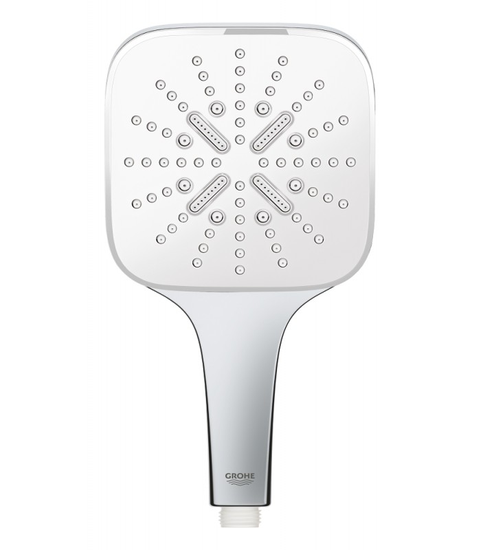 Compra online Grohe Rainshower SmartActive 130 Cube Teleducha 3 chorros moon white (26582LS0) en oferta al mejor precio