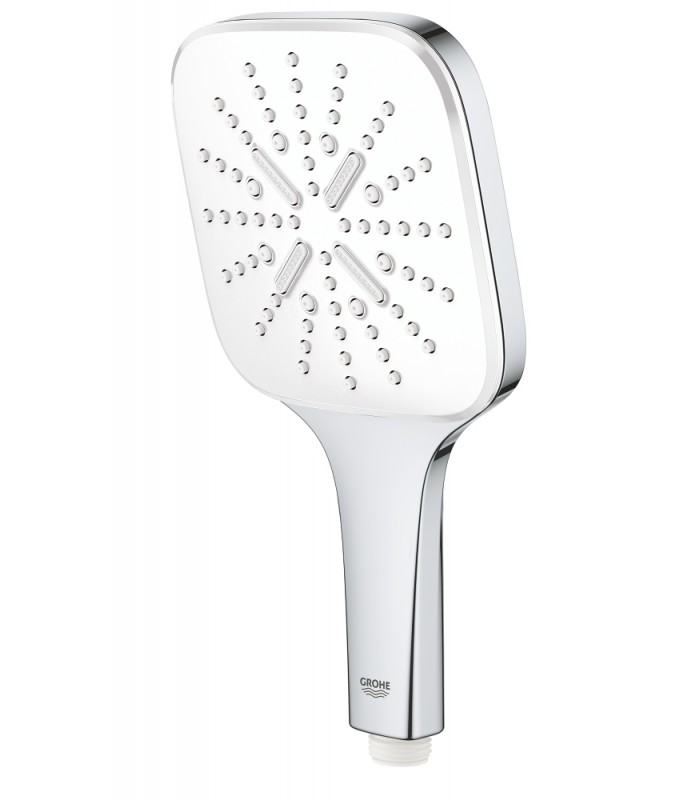 Compra online Grohe Rainshower SmartActive 130 Cube Teleducha 3 chorros moon white (26582LS0) en oferta al mejor precio