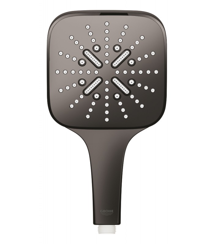 Compra online Grohe Rainshower SmartActive 130 Cube Teleducha 3 chorros Hard graphite (Grafito brillo) (26582A00) en oferta al mejor precio
