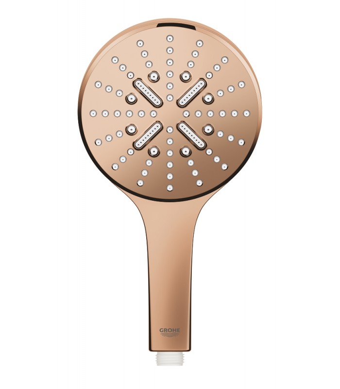 Compra online Grohe Rainshower SmartActive 130 Chuveiro de mão 3 jatos Warm sunset (cobre brilhante) (26574DA0) en oferta al mejor precio