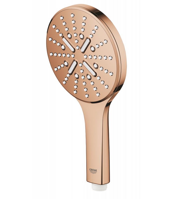 Compra online Grohe Rainshower SmartActive 130 Teleducha 3 chorros Warm sunset (Cobre brillo) (26574DA0) en oferta al mejor precio