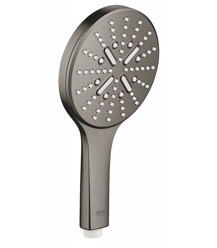 Compra online Grohe Rainshower SmartActive 130 Chuveiro de mão 3 jatos Grafite duro escovado (26574AL0) en oferta al mejor precio