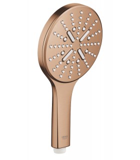 Grohe Rainshower SmartActive 130 Teleducha 3 chorros Brushed warm sunset (Cobre cepillado) (26574DL0)