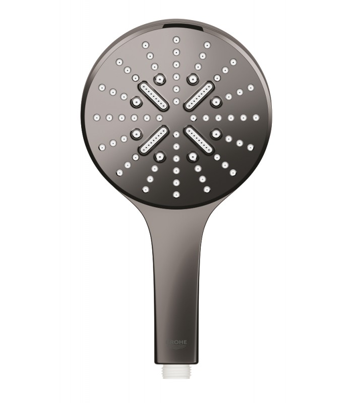 Compra online Grohe Rainshower SmartActive 130 Teleducha 3 chorros Hard graphite (Grafito brillo) (26574A00) en oferta al mejor precio