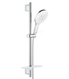 Grohe Rainshower SmartActive 150 Conjunto de ducha con barra 3 chorros moon white (26592LS0)