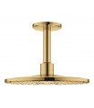 Conjunto de chuveiro de teto Grohe Rainshower SmartActive 310 com braço de 142 mm, 2 jatos Cool Sunrise (ouro brilhante) (26477G