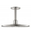 Conjunto de chuveiro de teto Grohe Rainshower SmartActive 310 com braço de 142 mm, 2 jatos Supersteel (26477DC0)