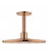 Conjunto de chuveiro de teto Grohe Rainshower SmartActive 310 com braço de 142 mm, 2 jatos Warm sunset (cobre brilhante) (26477D
