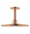 Grohe Rainshower SmartActive 310 Conjunto de ducha de techo con brazo 142 mm, 2 chorros Warm sunset (Cobre brillo) (26477DA0)