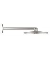 Conjunto de chuveiro de parede Grohe Rainshower SmartActive 310 430 mm, 2 jatos Supersteel (26475DC0)
