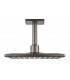 Grohe Rainshower SmartActive 310 Cube Conjunto de chuveiro de teto com braço de 142 mm, 2 jatos Grafite duro escovado (Grafito c