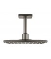 Grohe Rainshower SmartActive 310 Cube Conjunto de chuveiro de teto com braço de 142 mm, 2 jatos Grafite duro escovado (Grafito c
