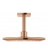 Grohe Rainshower SmartActive 310 Cube Conjunto de chuveiro de teto com braço de 142 mm, 2 jatos Pôr do sol quente (cobre brilhan
