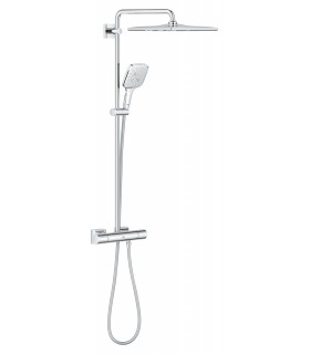 Sistema de chuveiro Grohe Rainshower SmartActive 310 
com termostato integrado Cromado (26652000)