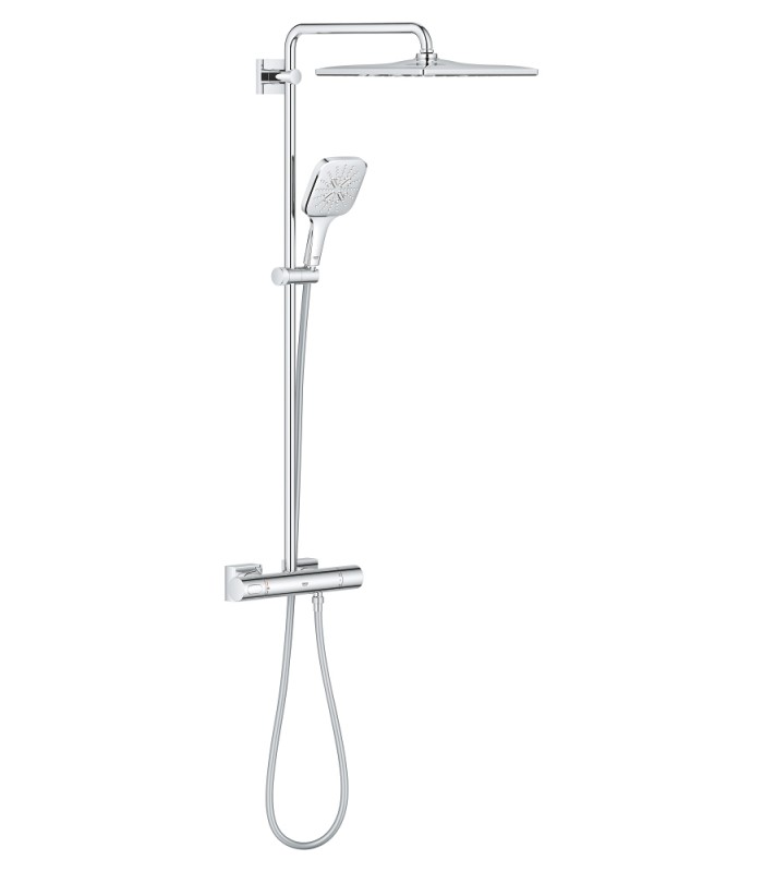 Compra online Sistema de chuveiro Grohe Rainshower SmartActive 310 
com termostato integrado Cromado (26652000) en oferta al mejor precio