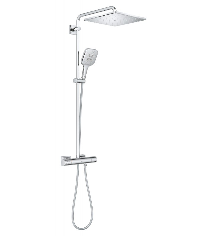 Compra online Sistema de chuveiro Grohe Rainshower SmartActive 310 
com termostato integrado Cromado (26652000) en oferta al mejor precio