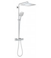 Sistema de chuveiro Grohe Rainshower SmartActive 310 
com termostato integrado Cromado (26652000)