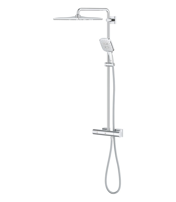 Compra online Sistema de chuveiro Grohe Rainshower SmartActive 310 
com termostato integrado Cromado (26652000) en oferta al mejor precio