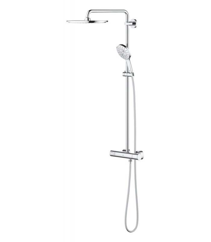 Compra online Sistema de chuveiro Grohe Rainshower SmartActive 310 
com termostato integrado Cromado (27966001) en oferta al mejor precio