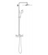 Sistema de chuveiro Grohe Rainshower SmartActive 310 
com termostato embutido branco lua (26648LS0)