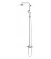 Sistema de chuveiro Grohe Rainshower SmartActive 310 com termostato para chuveiro de banheiro cromado (26657000)