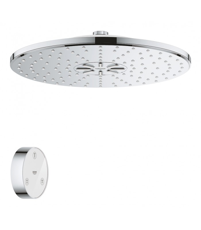 Compra online Grohe Rainshower SmartConnect 310 Chuveiro de parede com 2 jatos e controle remoto cromado (26641000) en oferta al mejor precio