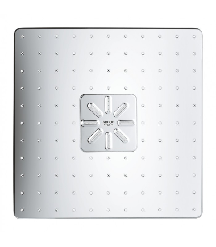 Compra online Grohe Rainshower SmartConnect 310 Cube Cabezal mural con 2 chorros y control remoto Cromo (26643000) en oferta al mejor precio