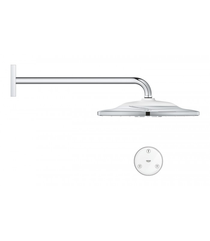 Compra online Grohe Rainshower SmartConnect 310 Cube Ducha mural con brazo 422 mm, 2 chorros Cromo (26642000) en oferta al mejor precio