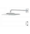 Grohe Rainshower SmartConnect 310 Cube Ducha mural con brazo 422 mm, 2 chorros Cromo (26642000)