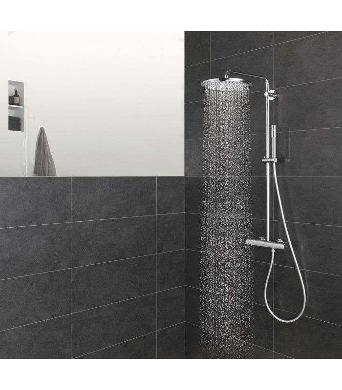 Compra online Sistema de chuveiro Grohe Rainshower System 310 com termostato integrado cromado (27966000) en oferta al mejor precio