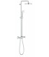 Grohe Tempesta System 210 Sistema de ducha con termostato incorporado Cromo (26811000)