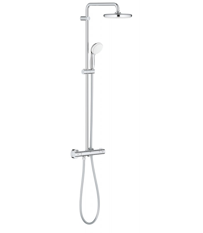 Compra online Grohe Tempesta System 210 Sistema de ducha con termostato incorporado Cromo (26811000) en oferta al mejor precio