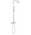Sistema de chuveiro Grohe Tempesta System 210 com termostato integrado cromado (26811000)