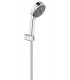 Conjunto de chuveiro Grohe Vitalio Comfort 100 com suporte 3 jatos cromado (26176000)