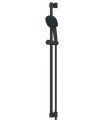 Conjunto de chuveiro Grohe Vitalio Comfort 110 com barra 2 jatos (Rain, Jet) Preto mate (269302431)