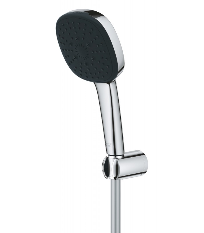 Compra online Conjunto de chuveiro Grohe Vitalio Comfort 110 com suporte para 3 jatos (chuva, jato, massagem) cromado (26945001) en oferta al mejor precio