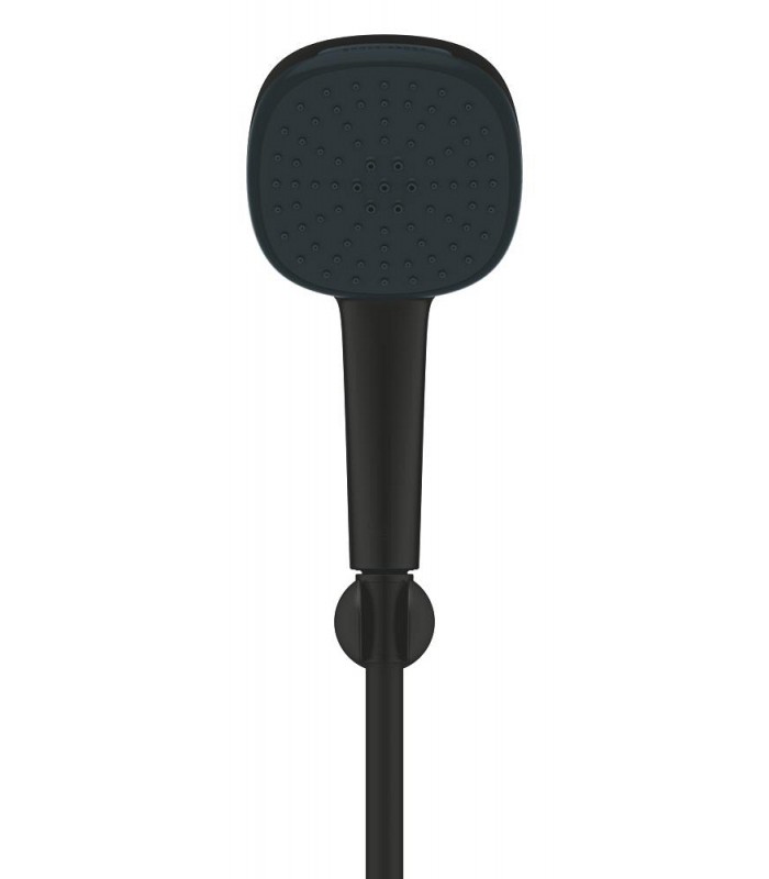 Compra online Conjunto de chuveiro Grohe Vitalio Comfort 110 com suporte, 2 jatos (Rain, Jet) Preto mate (263992431) en oferta al mejor precio