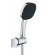 Grohe Vitalio Comfort 110 Conjunto de ducha con soporte, 2 chorros (Rain, Jet) Cromo (26943001)