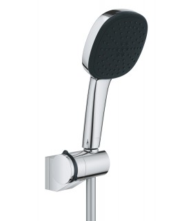 Conjunto de chuveiro Grohe Vitalio Comfort 110 com suporte, 2 jatos (Rain, Jet) Cromado (26943001)