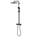 Grohe Vitalio Comfort 250 Sistema de ducha con termostato incorporado Negro mate (266962431)