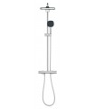 Sistema de chuveiro Grohe Vitalio Comfort 250 com termostato embutido cromado (26697001)