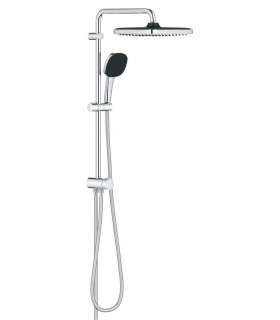Sistema de chuveiro Grohe Vitalio Comfort 250 com desviador cromado (26698001)