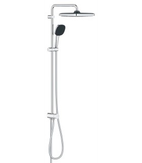 Sistema de chuveiro Grohe Vitalio Comfort 250 com desviador cromado (26986001)