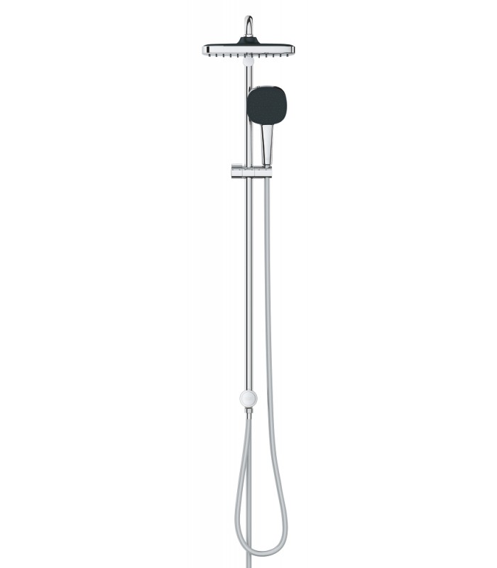 Compra online Sistema de chuveiro Grohe Vitalio Comfort 250 com desviador cromado (26986001) en oferta al mejor precio