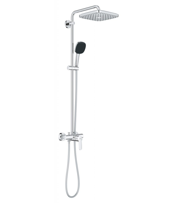 Compra online Grohe Vitalio Comfort 250 Sistema de ducha con monomando Cromo (26985001) en oferta al mejor precio