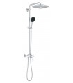 Sistema de chuveiro monocomando Grohe Vitalio Comfort 250 cromado (26985001)